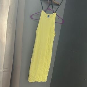Old Navy Yellow Sleeveless Dress
